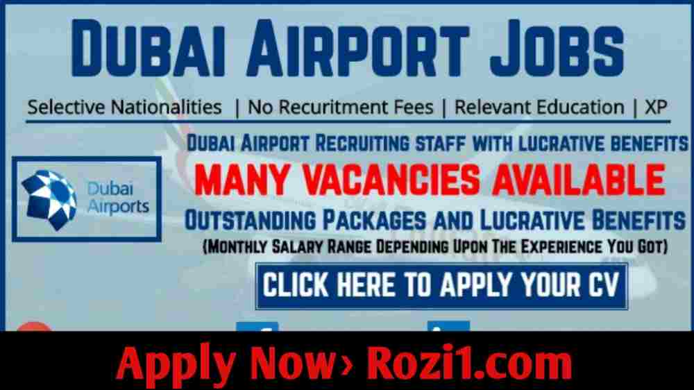 Dubai airport jobs,dubai airport jobs 2023,