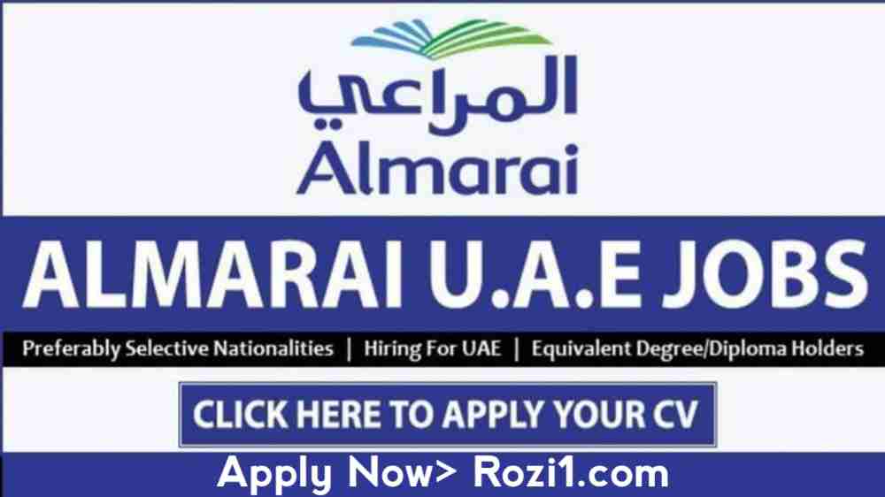 Almarai Job in Saudi Arabia,